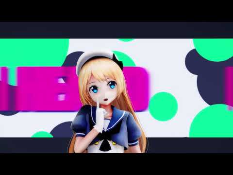 【艦これMMD】途中で背景が切れました。Ｊ級駆逐艦　Monster　Lucky Jervis　1440 60fps