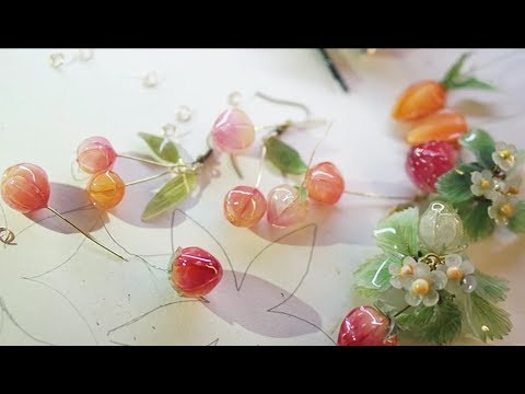 Video: How To Make Plastic Cherry Earrings
