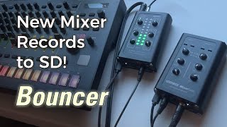 New Mixer Records to SD card, Fits in the Pocket!