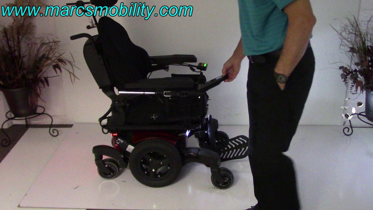 Quickie QM-710 Power Chair with Electric TILT, RECLINE, LEGS item