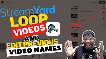 How to use Loop Videos in StreamYard Plus One more Feature