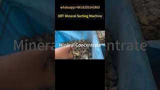 XRT gold ore sorting machine#goldextraction #gold #sortingmachine #xrt  #leaching #flotationmachine
