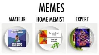 How to Make a Memes at 3 Different Levels: Amateur, Home Memeist, and Expert