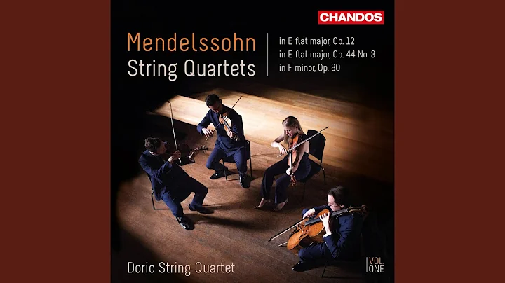String Quartet No. 1 in E-Flat Major, Op. 12: I. Adagio non troppo - Allegro non tardante