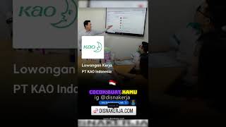 📢 BURUAN! PT Kao Indonesia Buka Lowongan Operator Produksi 2025‼️ Gaji Menarik & Penempatan Karawang 📢 BURUAN! PT Kao Indonesia Buka Lowongan Operator Produksi 2025‼️ Gaji Menarik & Penempatan Karawang