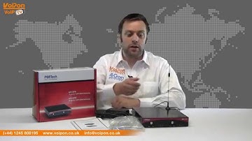 PORTech MV-374 GSM/VoIP Gateway Review / Unboxing