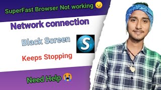 Fix SuperFast Browser App Network & No Internet Connection Error Problem in Android Smartphone screenshot 5