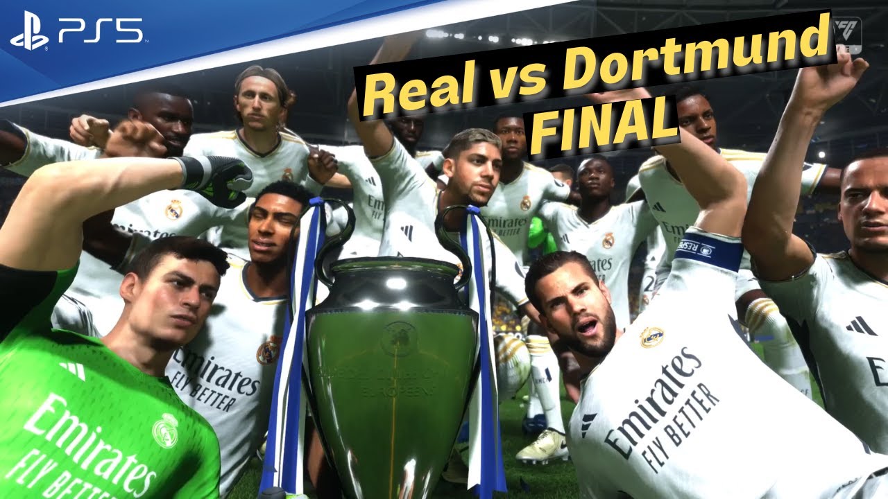 FC 24 - Real Madrid vs Dortmund | UEFA Champion League Final