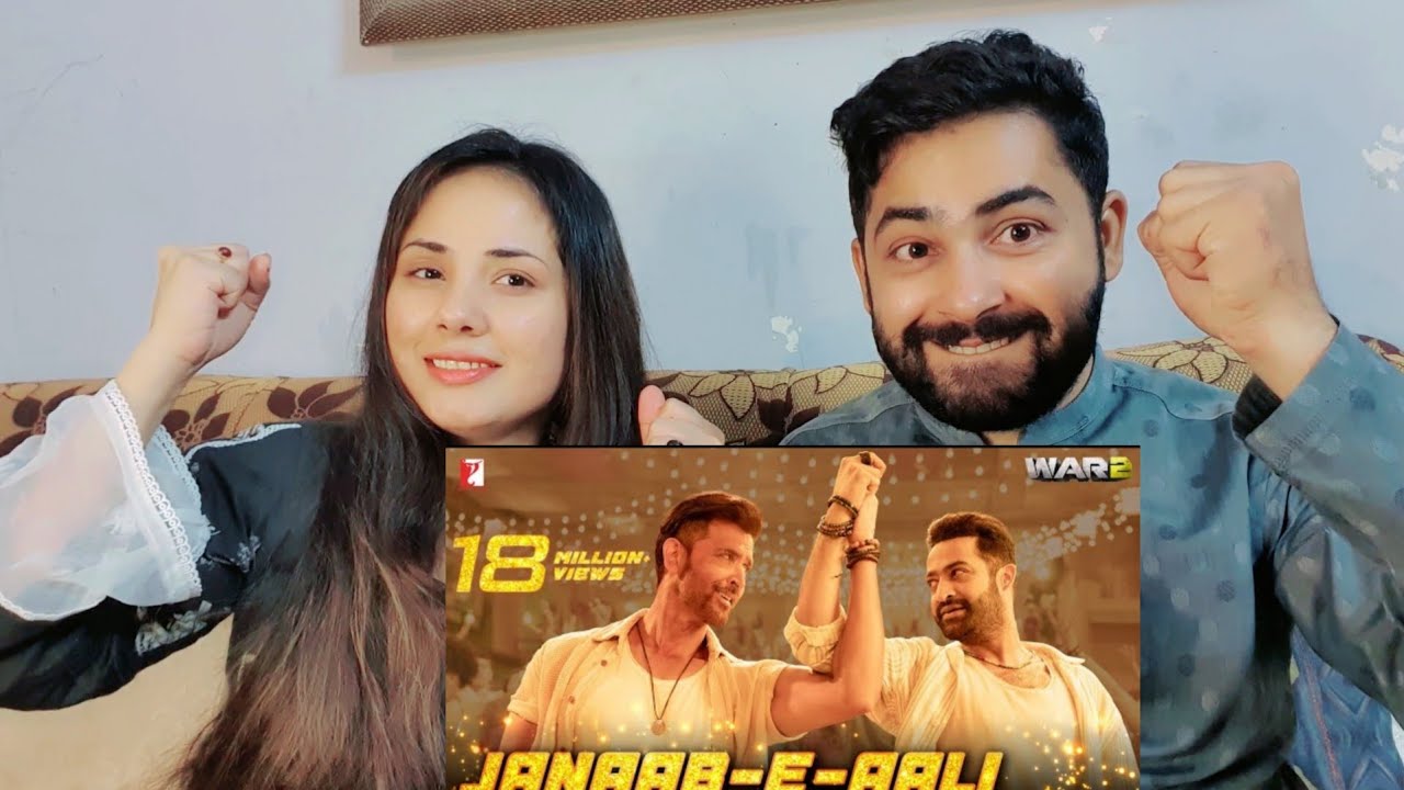 Pakistani Reaction On Janaab-e-Aali | Full Song | WAR 2 | Hrithik Roshan, NTR | Pritam, Sachet