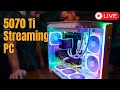 Building a 5070 Ti Streaming Monster! (Live PC Build) | Vertical