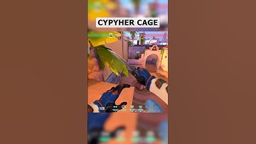 cypher cage on sunset #sunset #valorant #cypher
