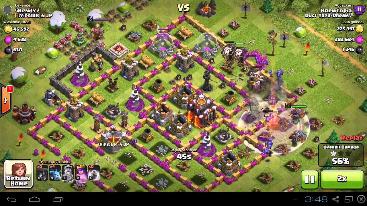 Clash of Clans Attack (Balloon/Minion LOOT) - Episode 17