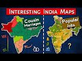 Interesting maps of india in hindi  cousin marriages in india  most popular jobs in india