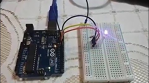 Arduino - RGB Super LED Randomly Flash Different Colors