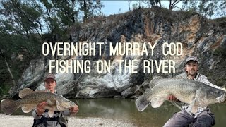 Overnight Murray Cod Fishing: Hiking to Big Fish water pays off.