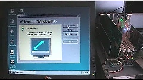Installation of the Windows 95 [Chicago 4.00.462]