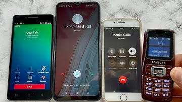 Mobile Calls Lenovo A6010, Tecno Spark 7, iPhone 7, Samsung SGH-B130/ Outgoing, Incoming Calls