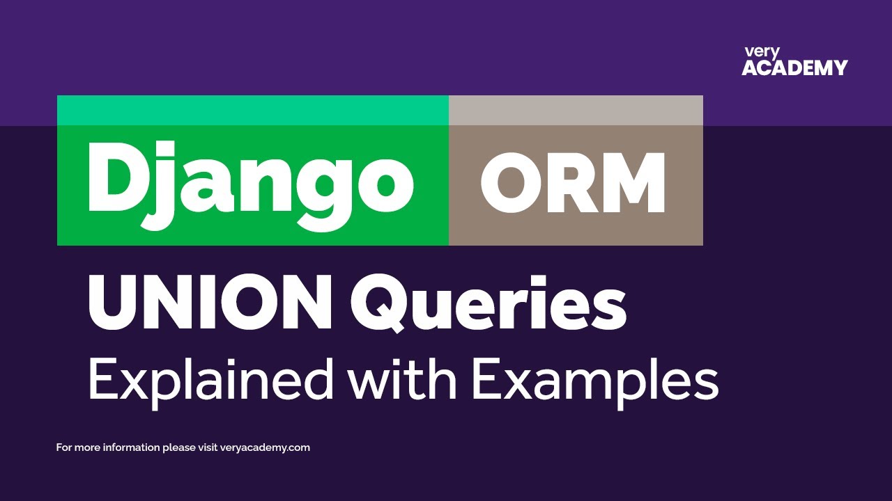 Django ORM - How to perform a UNION query on a database 