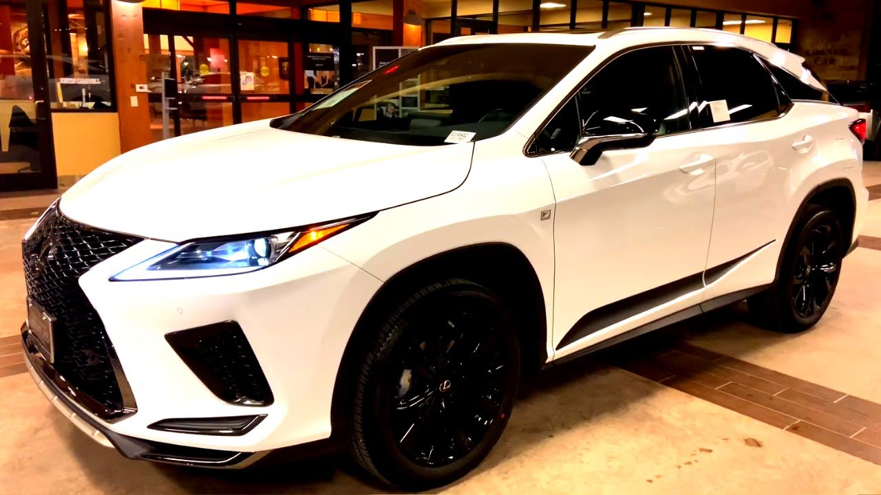 2021 Lexus RX350 F Sport Black Line Edition Walkaround YouTube