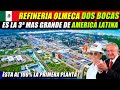 Dos Bocas se posiciona como la 3ª mas grande AmericaLatina, hoy culminan al 100% la primera planta.