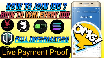 How To Join IDO | How To Join Whitelist | ido Full information | How Win IDO | IDO | Whitelist