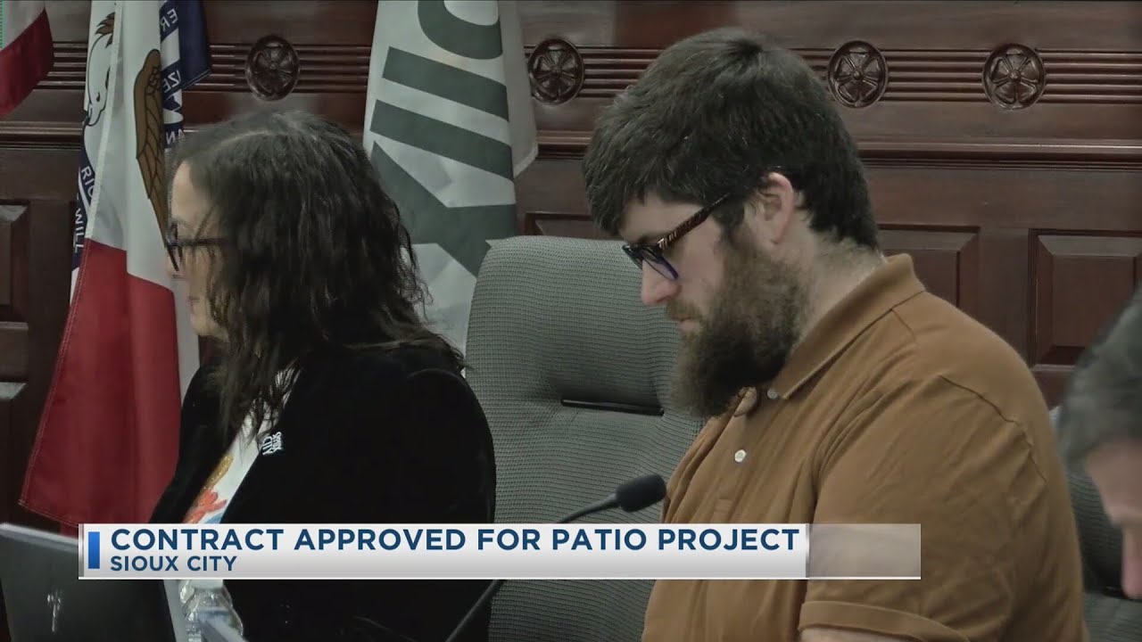 Contract Approved For Patio Project