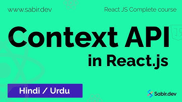 5.6 - Context API in React JS | Explained with examples | Urdu/Hindi