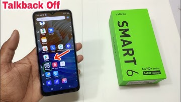 Infinix Smart 6 Talkback Off Kaise Karen | How To Disable Talkback Infinix Smart 6 | Talkback Off |