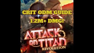 AOT:R CRIT BUILD ODM GUIDE UPDATE 1.5