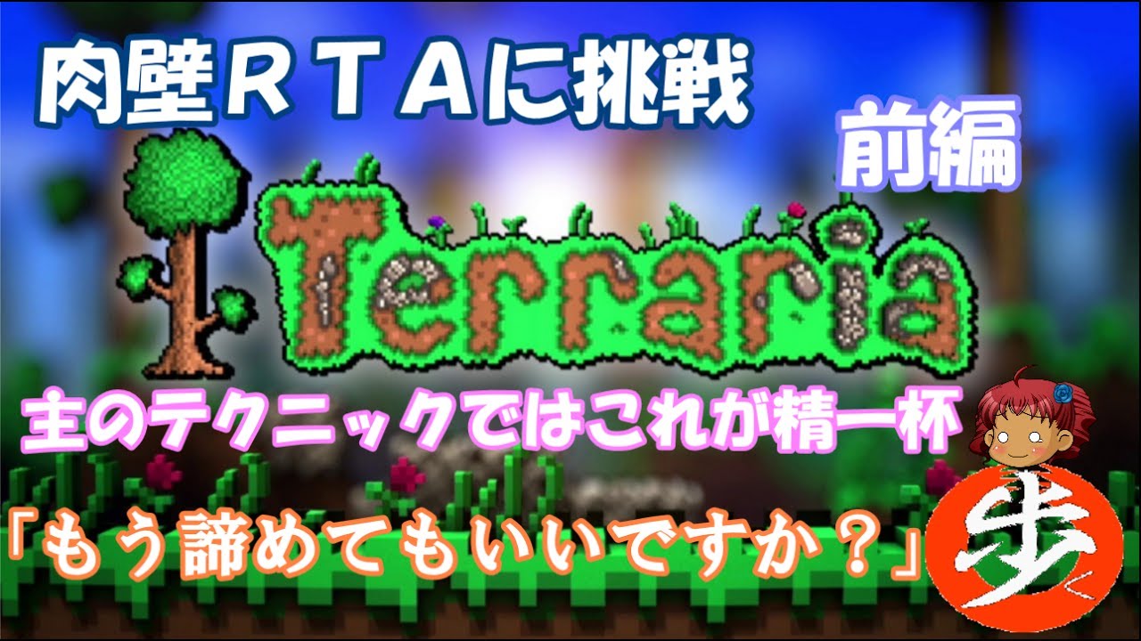 Rta Terraria Wall Of Flesh 肉壁 ｒｔａ 52 21 前編 ゆっくり実況 Youtube