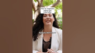 How to negotiate salary and initial offer? #publichealth #mph #joboffer #negotiation #careercoach