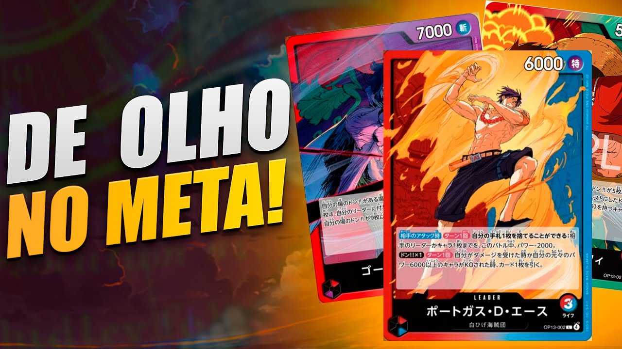 ACE É O NOVO TIER S? ONE PIECE CARD GAME META DECK - YouTube