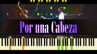 Por una Cabeza (Piano) - Tango // CARLOS GARDEL