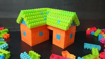 Satisfying DIY LEGO House | LEGO Building Blocks Video | #BuildingBlocksToys SABRINA TOYS