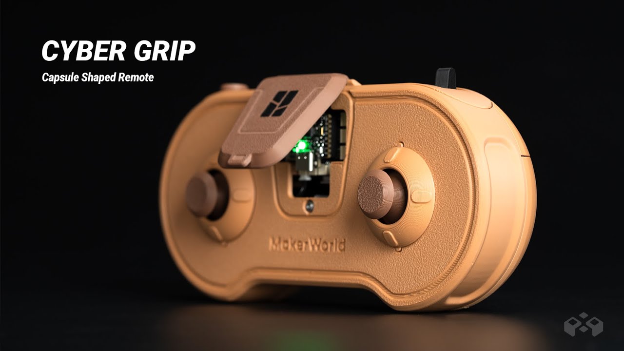 Cyber Grip Capsule-Shaped Remote - YouTube
