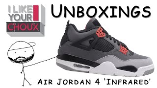 Air Jordan 4 'Infrared' unboxing by iLikeYourChoux