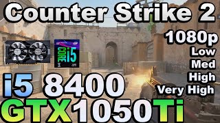 Counter Strike 2 - i5 8400 GTX 1050Ti Counter Strike 2 - i5 8400 GTX 1050Ti