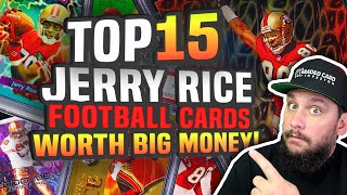 Top 15 Most Valuable Jerry Rice '90s Football Cards!  You Won't Believe How Much These Sold For!