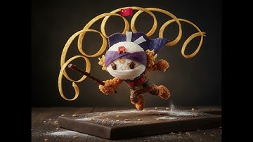 【ロールパンナ AI】 #ASRM #アンパンマン #japan #WORLD #roti #AI  #空想 #anpanman #asmr #baikinman #お弁当 