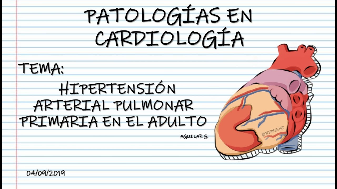 Hipertensión arterial pulmonar