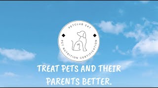 Pet Nutrition Certification Course