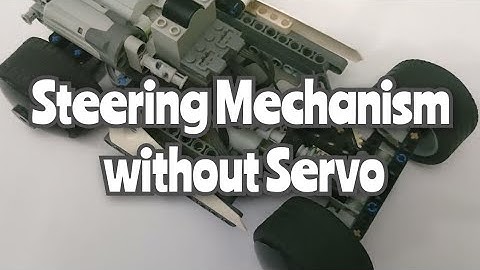 Steering Mechanism without Servo .. LEGO Technic