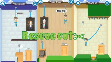 Rescue cut || lv. 11-35 || walkthrough all levels || Android/iOS games || #aadi_gaming
