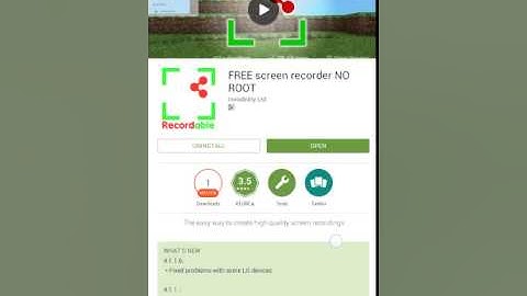 How to record screen without root and pc 2015