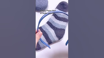 Ear Muffs DIY Craft Idea | Recycling diy idea | Empty Paper Roll  Recyle | Socks Recycle Idea
