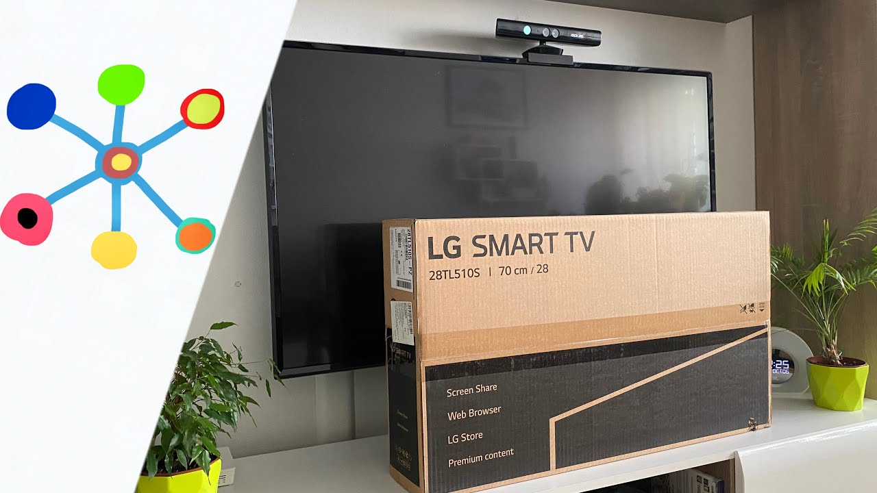 Unboxing LG 28TL510S-PZ 28 pulgadas Smart TV 