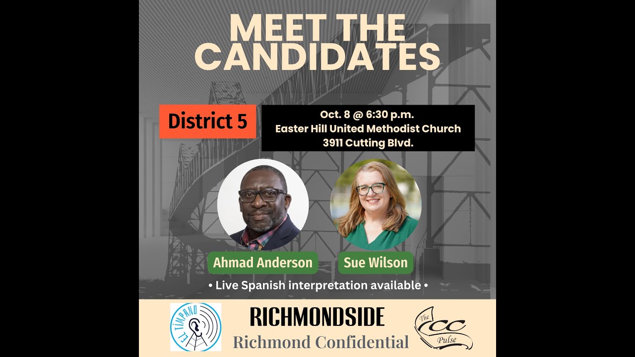 Richmond City Council District 5 candidates night - 2024 - YouTube