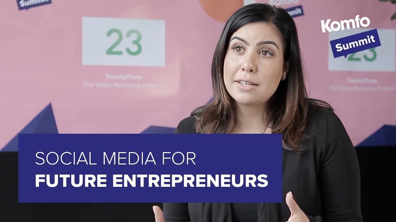 "Social for future entrepreneurs", Audrey Bellis - Komfo Summit