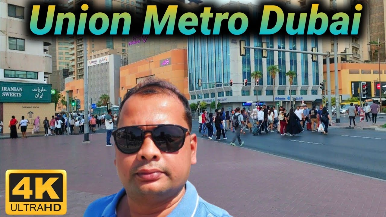 Union Metro Dubai | Real City Life & Evening Walk 2025 