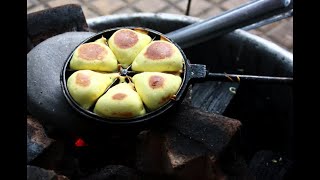 Street foods: Vietnam cupcakes - 베트남 컵 케이크 - ベトナムのカップケーキ